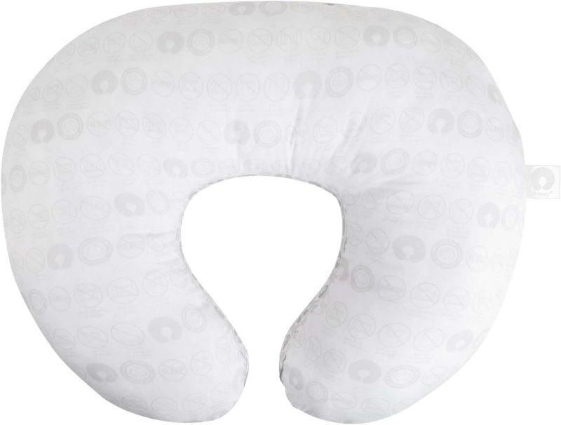 Photo 1 of Boppy Nursing Pillow Bare Naked Original Support, Boppy Pillow Only, Nursing Pillow Cover Sold Separately, Ergonomic Nursing Essentials for Breastfeeding and Bottle Feeding, with Firm Fiber Fill
