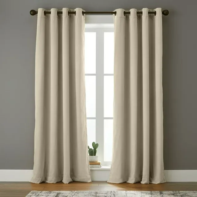 Photo 1 of Better Homes & Gardens  Curtain Panel,  Beige,  90L in
