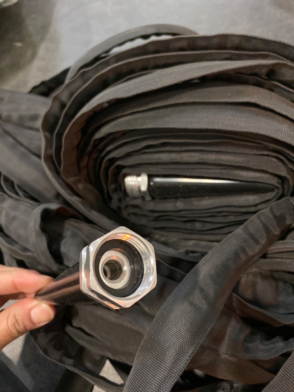 Photo 1 of GUKOK Non-Expanding Garden Hose, Lightweight, Ultra Flexible, Durable, Kink-Free Garden Hose, RV, Marine and Camper Hose, 
