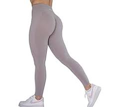 Photo 1 of AUROLA Workout Leggings for Women Seamless Scrunch Tights Tummy Control Gym Fitness Girl Sport Active Yoga Pants
