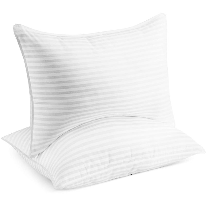 Photo 1 of Beckham Hotel Collection Bed Pillows for Sleeping - King Size, Set of 2 - Soft, Cooling, Luxury Gel Pillow for Back, Stomach or Side Sleepers