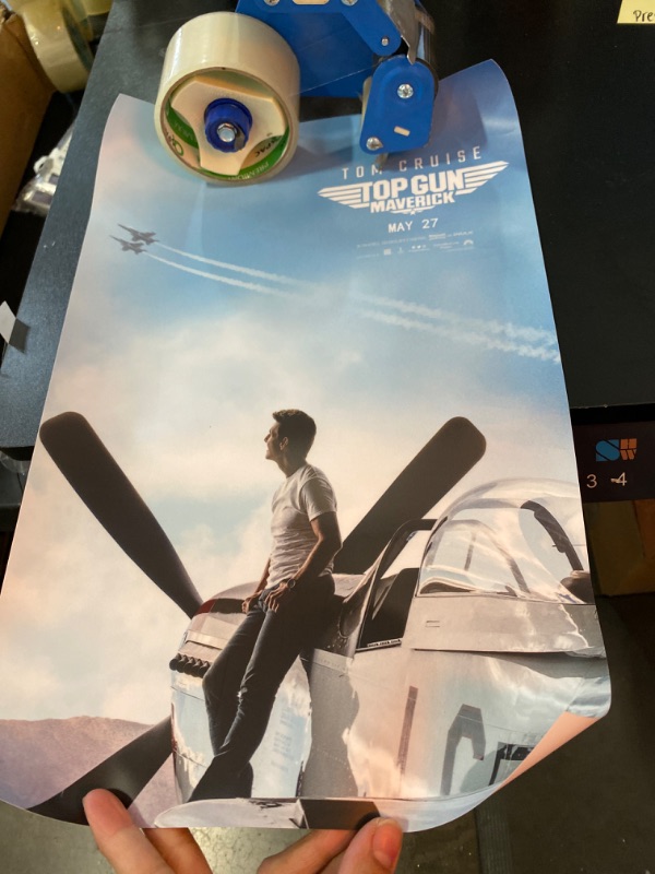 Photo 2 of Top Gun: Maverick 2022 Movie Poster Unframed Wall Art Gifts Decor 11x17
