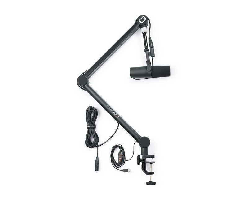 Photo 1 of Gator Professional Broadcast Boom Mic Stand with LED Light
