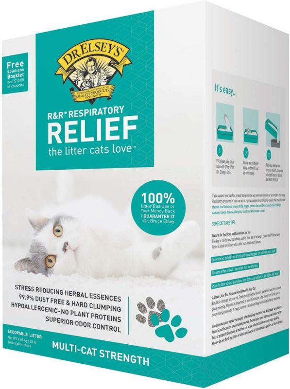 Photo 1 of Precious Cat Respiratory Relief Cat Litter with Herbal Essences, 20 lb
