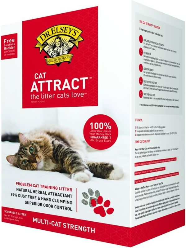 Photo 1 of Precious Cat Cat Attract Problem Cat Training Litter, 20 pound box
