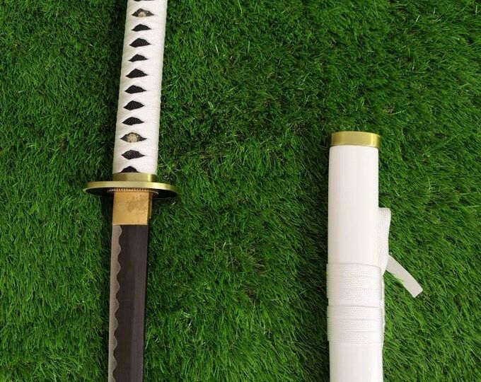 Photo 1 of Cosplay Katana Roronoa Zoro Katana 41 inches Shuusui?Wado Ichimonji?Yubashiri?Kitetsu

