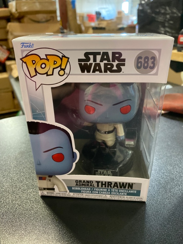 Photo 2 of Funko Pop Television: Star Wars Ahsoka Wave 2 - Grand Admiral Thrawn Figure