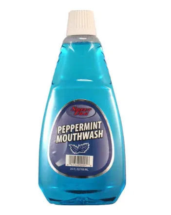 Photo 1 of Sweet Talk Mouthwash Peppermint (blue) - 24oz (2Pack)
