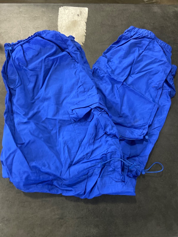 Photo 2 of Size 2XL Blue Cargo Polyester Pants See Photo  A little Different Then Stock Photo