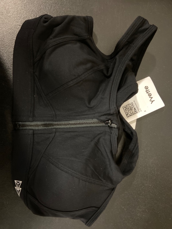 Photo 1 of Yvette High Impact Zip Front Sports Bra Mesh Racerback Workout High Support Sports Bras for Women Large Breasts