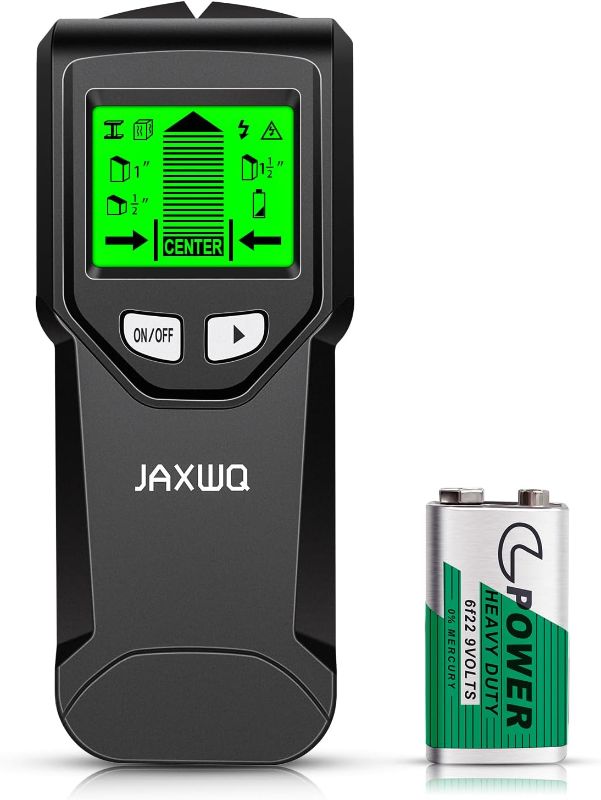 Photo 1 of Stud Finder Wall Scanner - 5 in 1 Stud Finder Tool with Intelligent Microprocessor Chip and HD LCD Display, Stud Detector Beam Finders for the Center and Edge of Wood AC Wire Metal Studs Joist Pipe