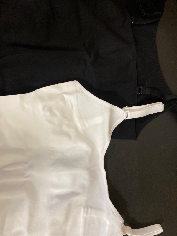 Photo 2 of 2-pack Nursing Tops (Black + White)