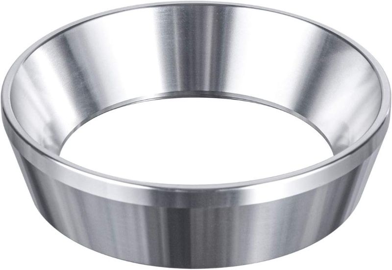 Photo 1 of 54mm Espresso Dosing Funnel, MATOW Stainless Steel Coffee Dosing Ring Compatible with 54mm Breville Portafilter