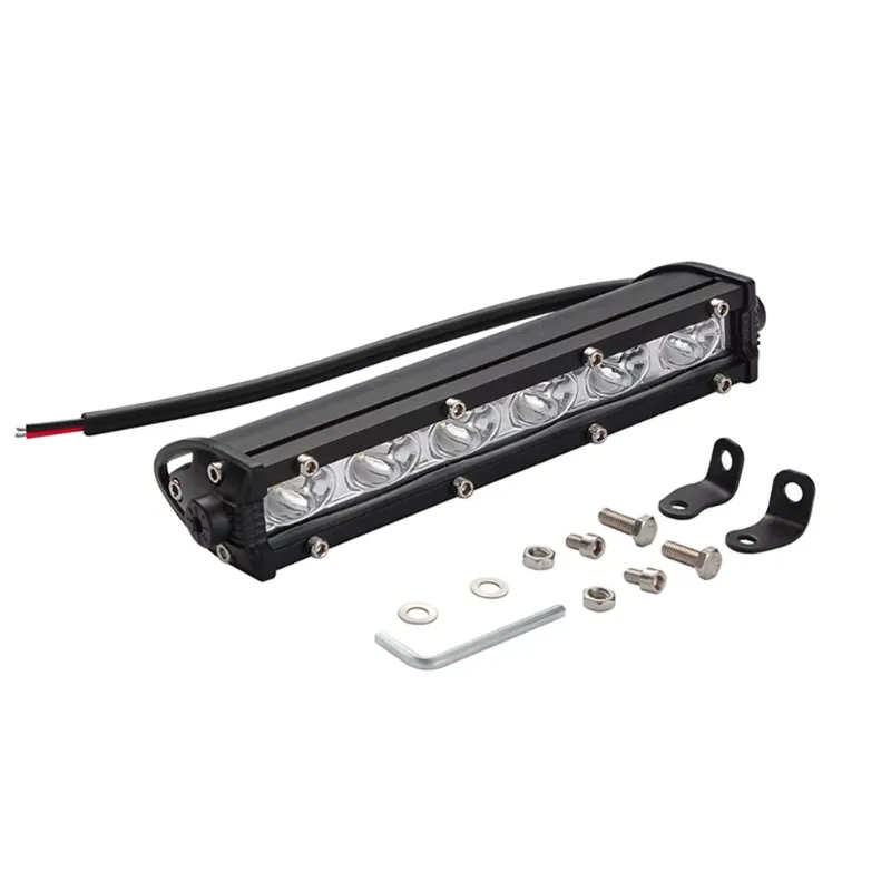 Photo 1 of 8 Inch Led Work Light Bar Waterproof Anti-Dust Lamp Bar For Off Road