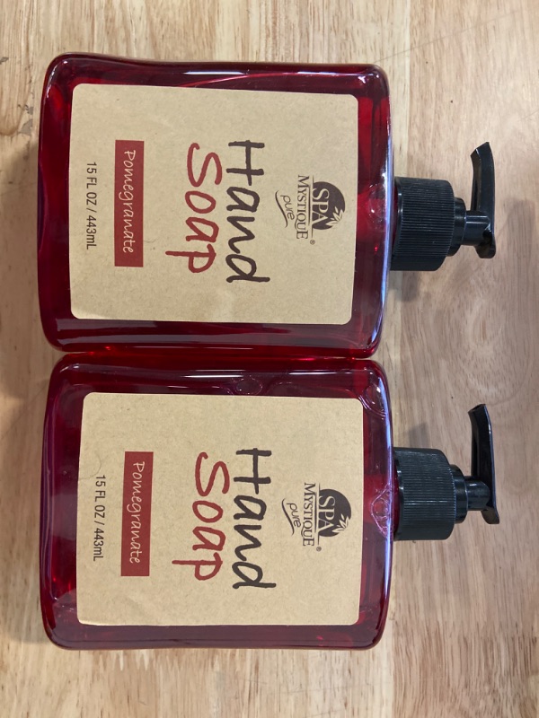 Photo 2 of 2 Pack SPA Mystique Pure Hand soap (Pomegranate)