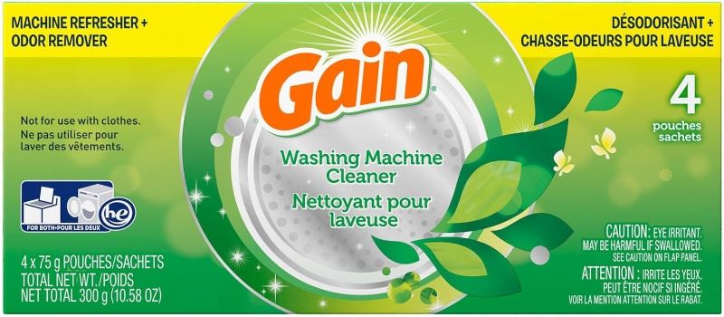 Photo 1 of Gain Washing Machine Cleaner 1 box 4 Count