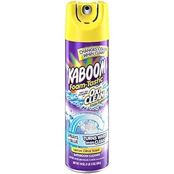 Photo 1 of Kaboom Foam-Tastic Bathroom Cleaner with OxiClean, Citrus 19oz. (3-Pack(19 oz))