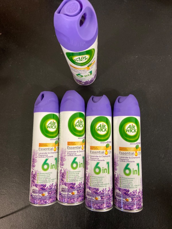 Photo 2 of Air Wick 6-In-1 Lavender & Chamomile Air Freshener, 8 oz (Pack of 5) 