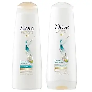 Photo 2 of Bundle: Dove Nutritive Solutions Coconut & Hydration Shampoo & Conditioner, 12 Fl. Oz + Dial Men Ultimate Clean Hair Body Wash, 20 Ounce