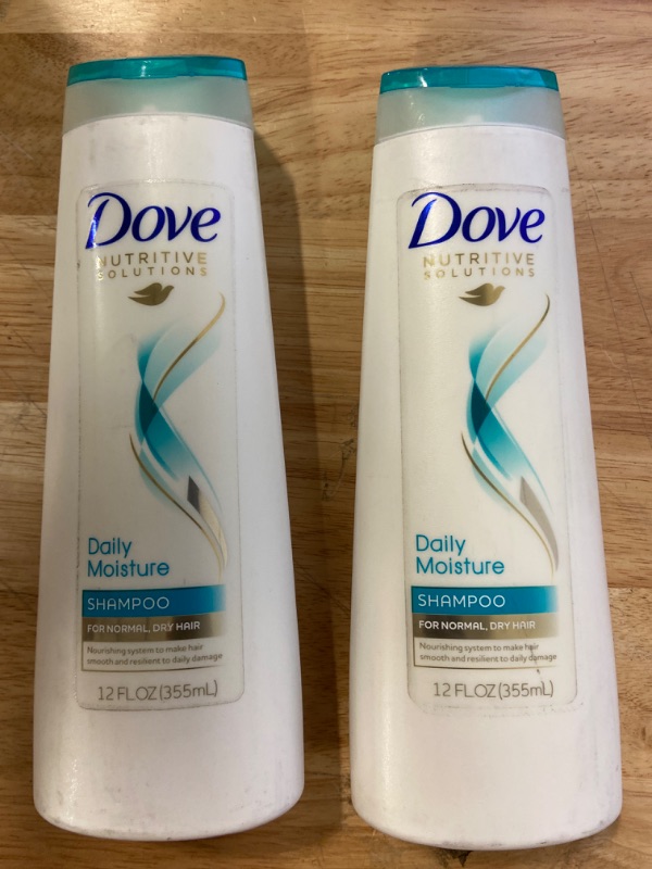 Photo 2 of 2 Pack - Dove Nutritive Solutions Shampoo Daily Moisture 12 oz