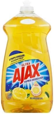 Photo 1 of Bundle: Ajax Super Degreaser Dish Liquid Lemon 52oz + Ajax Ultra Triple Action Liquid Dish Soap, Orange Scent - 52 Fluid Ounce + AJAX Liquid Dish Soap, Lime Scent,52 Fluid Ounce
