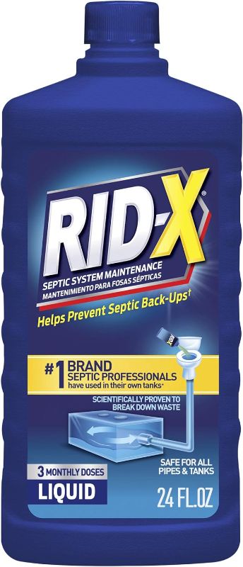 Photo 1 of RID-X Septic Treatment, 3 Month Supply Of Liquid, 24 fl oz