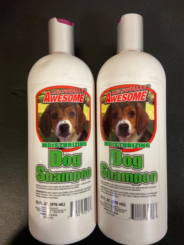 Photo 2 of 2 Pack La's Totally Awesome Moisturizing Dog Shampoo-32 oz.