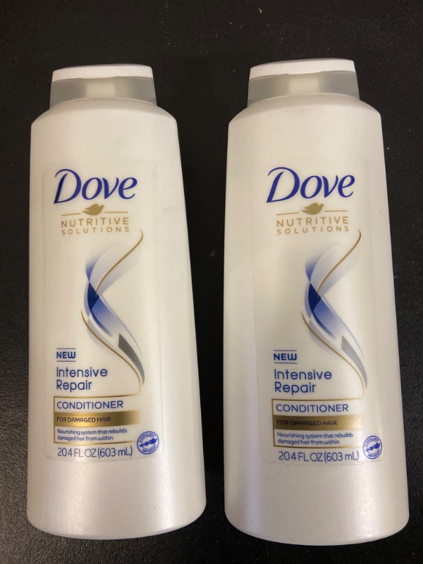 Photo 2 of 2 Pack Dove Nutritive Solutions Nourishing & Intensive Repair Daily Conditioner, 20.4 fl oz