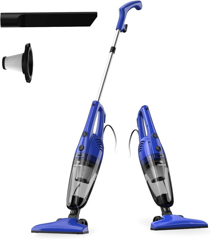 Photo 1 of DEVOAC DevoacTech R5S Stick Vacuum Cleaner, Extra Long Cord 20FT, 16KPa Powerful Suction, 3 in 1 Lightweight Corded Vacuum Cleaner with HEPA Filter, 400W Handheld Vac for Pet Hair Hard Floor Home