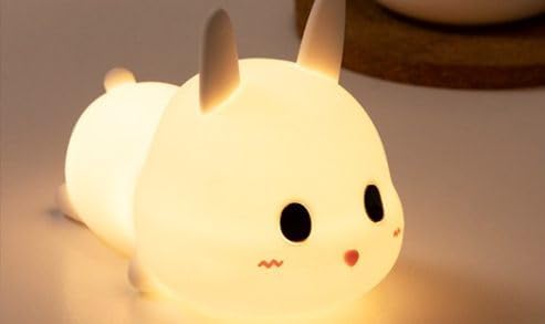 Photo 1 of  Meng Rabbit Night Lamp Night Light Decor Silicon lamp
