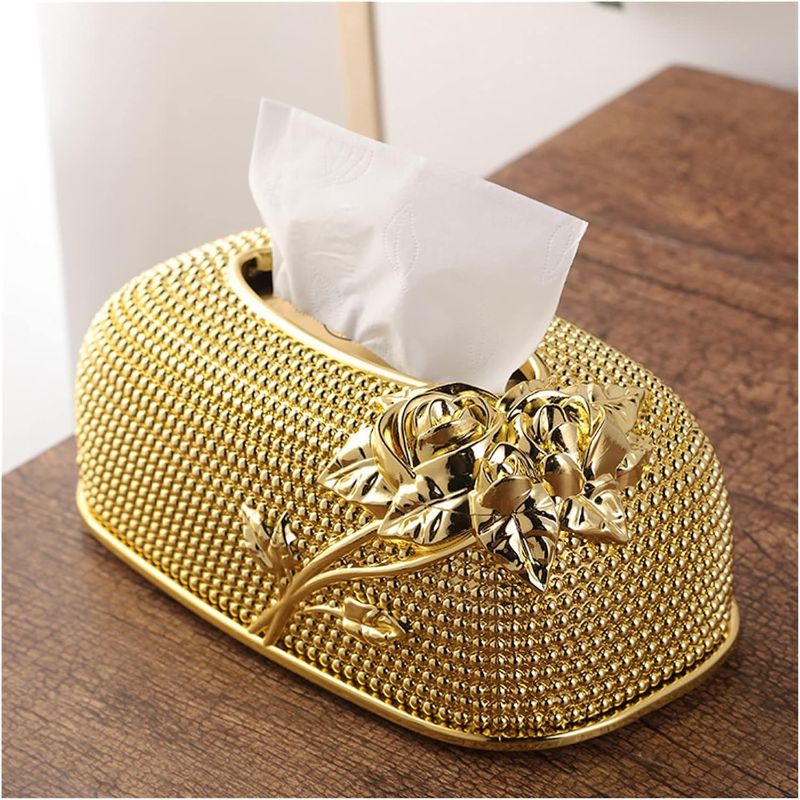 Photo 1 of QZH Creative Desktop Kitchen Pumping Tray Acrylic Tissue Box Fashion Hotel Tissue Box Bar Napkin Box