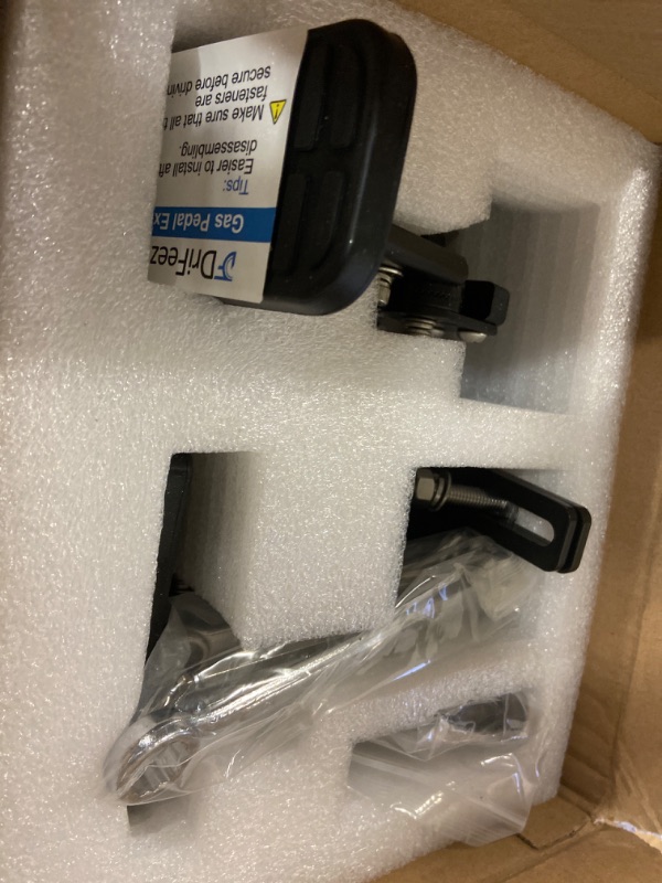 Photo 1 of DriFeez Gas and Brake Pedal Extenders for Short Drivers People Driving Cars, Go Kart, Ride on Toys, Adjustable Length and Angle Auto Vehicles Brake and Accelerator Pedals (Version DF-YCQ200)