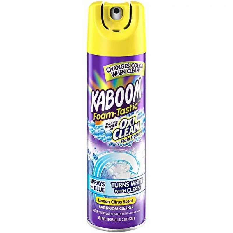 Photo 2 of Bundle: Kaboom Foam Tastic Bathroom Cleaner with OxiClean, Citrus 19oz + Dove Ultimate Antiperspirant Deodorant Stick Jasmine & Vanilla 2.6 oz