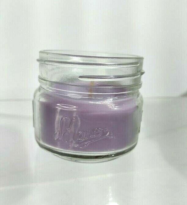 Photo 1 of 3 Pack Mini Mason Jar Candles Lavender Marshmallow