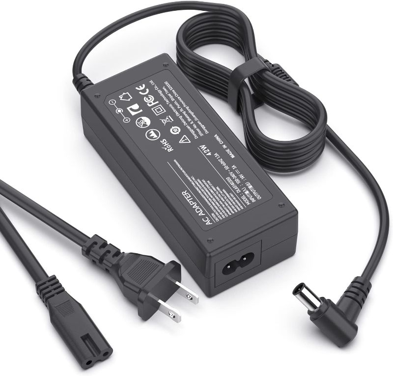 Photo 1 of 14V AC/DC Adapter Power Supply Cord for Samsung-Monitor SyncMaster S22C300H P2770 SA350 UE590 S27D360H UN22F5000AF S27B350H S27E390H 15" 17" 18" 19" 20" 22" 23" 24" 27" Monitor TV