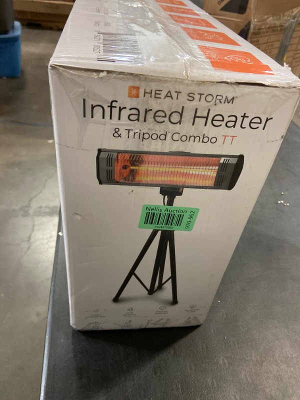 Photo 3 of Heat Storm HS-1500-TT Infrared, 7 ft Cord, Tripod + Heater Heater + Tripod
