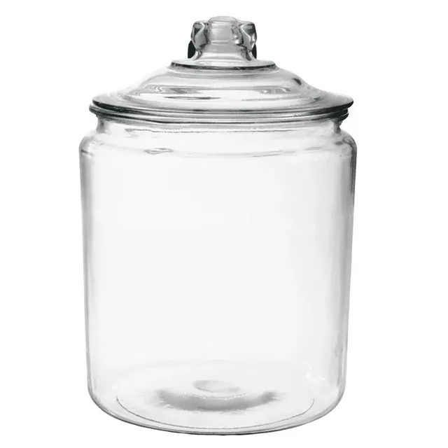 Photo 1 of Glass Jar with Lid, 2 Gallon