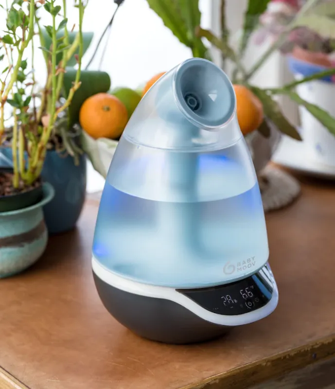 Photo 1 of Babymoov Hygro Plus Cool Mist Humidifier 3-in-1 Humidity Control, Multicolored Night Light & Essential Oil Diffuser Easy Use and Care (NO Filter Needed)