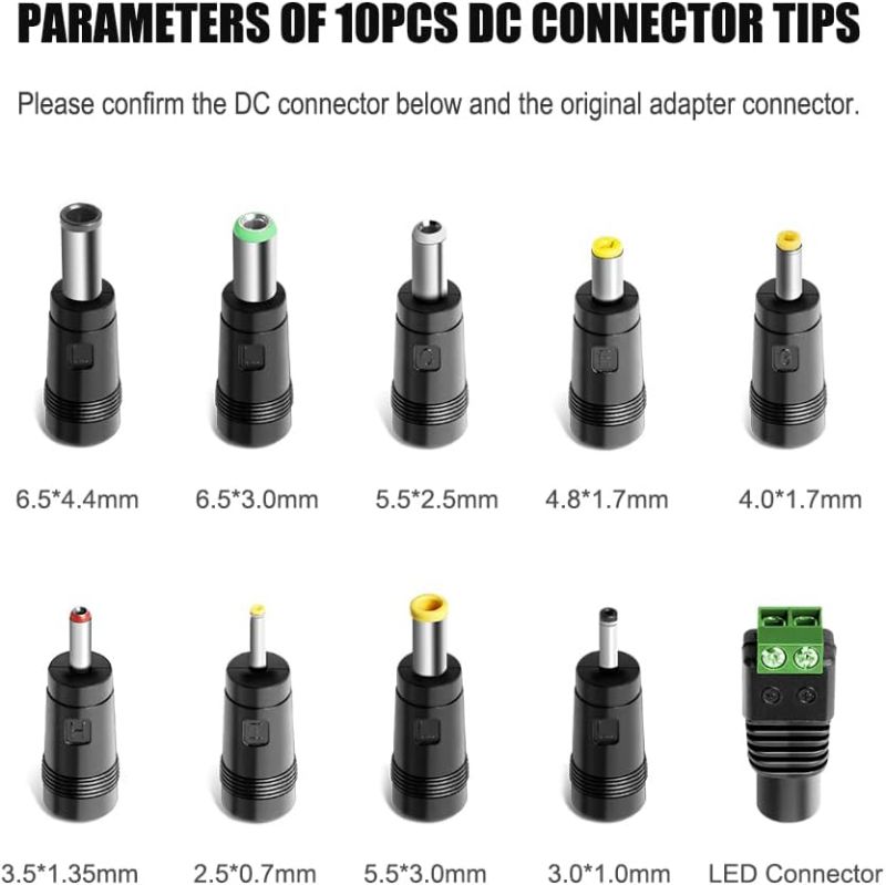 Photo 2 of TAIFU 12V 5A Universal Car Charger for HOIOTO Samsung ADS-36NP-12-2 ADS-65LSI-12-1 12036G 12042G 12048G ADS-45FSI-12 12040GPCU ADS-45NP-12-1 12045G Honor Buffalo LinkStation 220 LS220D0202 LS220D0402
