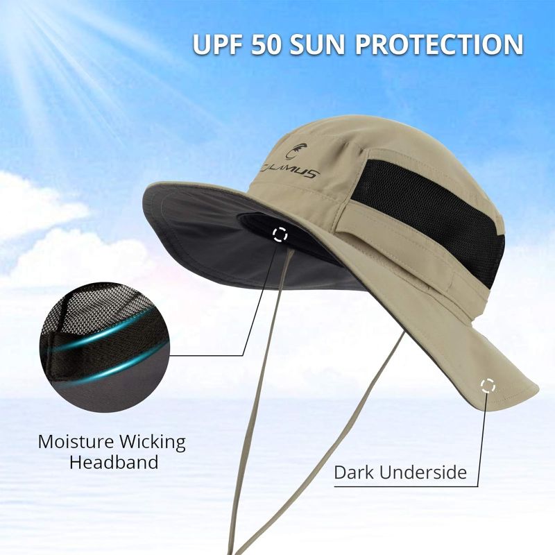 Photo 2 of Calamus UPF 50 Boonie Sun Hat– Sun Protection Hat,Fishing Hat,Hunting Hat
