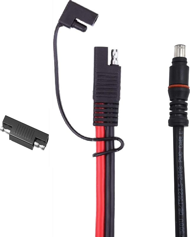 Photo 1 of SolarEnz SAE Solar Connector and to DC8mm Adapter Cable Perfectly Compatible with Explorer 160 240 500 1000 and GZ Portable Backup Power Station Solar Generator Portable Solar Panel
