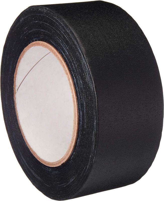 Photo 1 of Amazon Basics No Residue, Non-Reflective Gaffers Tape - 2 Inch x 90 Feet, Black
