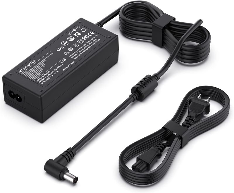 Photo 1 of 14V Power Charger for Samsung Monitor SyncMaster S22C300H P2770 SA350 UE590 UN22F5000AF S22C300H S22C300H S27B350H S23B300B S22A300B S20A350B S27D390H S27E390H 18" 19" 20" 22" 23" 24" 27" Monitor TV
