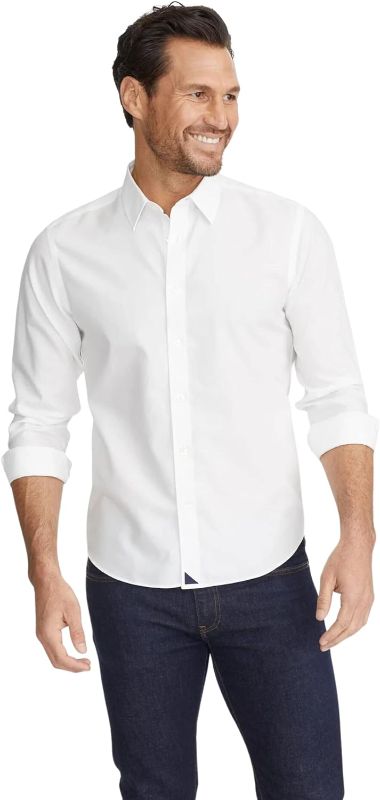 Photo 1 of UNTUCKit Las Cases - Untucked Shirt for Men, Long Sleeve, Wrinkle-Free, Regular Fit
