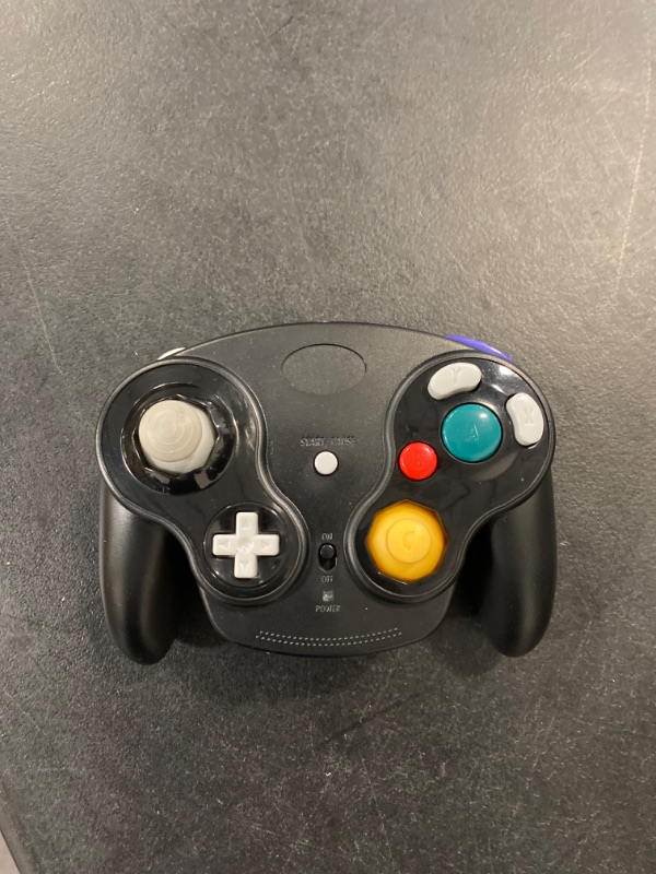 Photo 1 of Nintendo Gamecube Wavebird Wireless Controller - Black Made By Vtone
