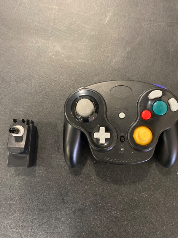 Photo 2 of Nintendo Gamecube Wavebird Wireless Controller - Black Made By Vtone
