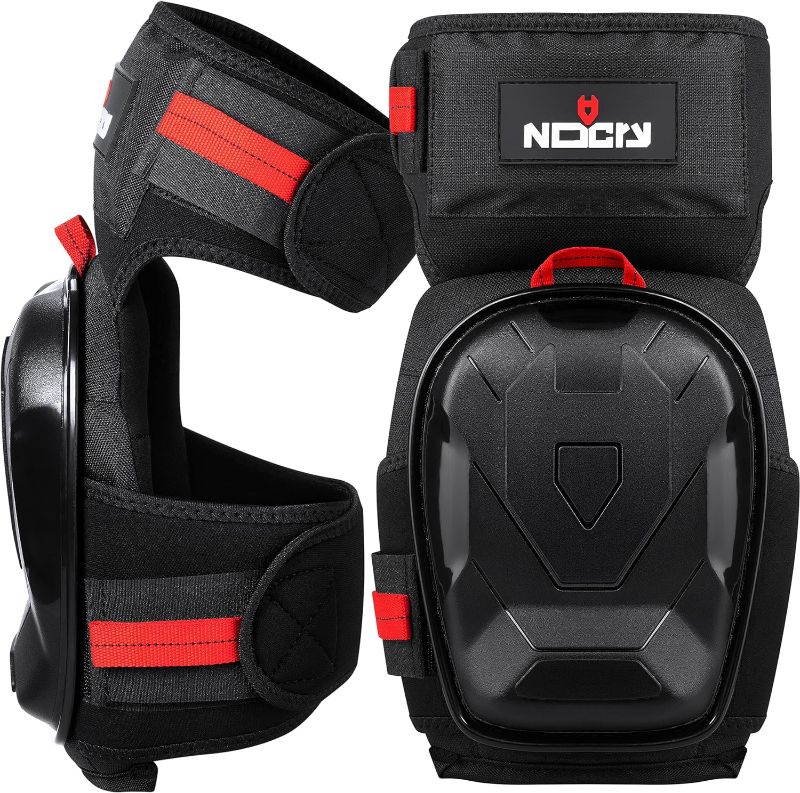 Photo 1 of NoCry Professional Work Knee Pads for Men Construction — Unique Ankle Support, Heavy Duty Anti-Slip Cap, Extra Thick Gel & Foam Cushion, Reinforced Thigh & Shin Non-Slip Straps, Fits Men and Women
