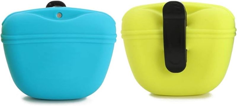 Photo 1 of RoyalCare Silicone Dog Treat Pouch-Small Training Bag-Portable Dog Treat Bag for Leash with Magnetic Closure and Waist Clip - 2pieces [US Design Patent]
