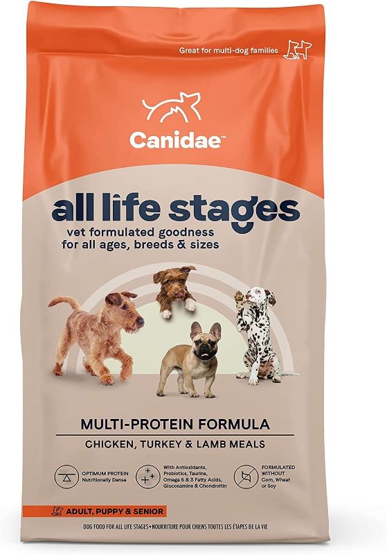 Photo 1 of CANIDAE® All Life Stages Multi-Protein Formula Dog Dry 15 lbs.
