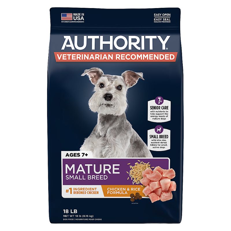 Photo 1 of Authority® Everyday Health Small Breed Senior Dry Dog Food - Chicken
